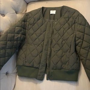 DKNY CARGO OLIVE JACKET SIZE SMALL